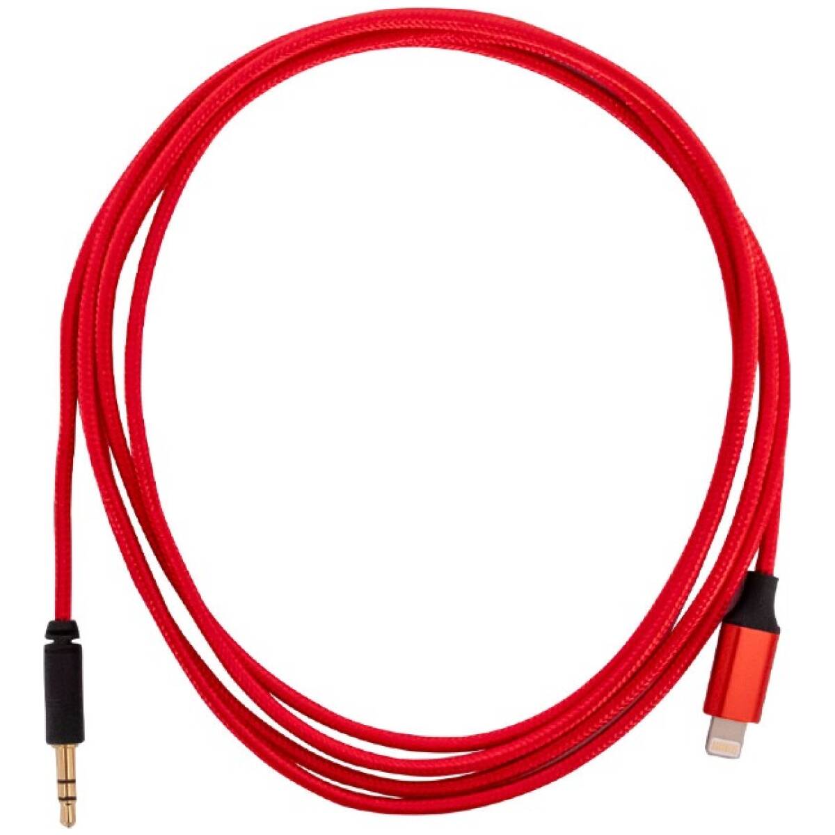 RubiQube IPMIJR Lightning to Mini Jack Red 1.8m - Image 2