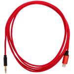 RubiQube IPMIJR Lightning to Mini Jack Red 1.8m - Image 2