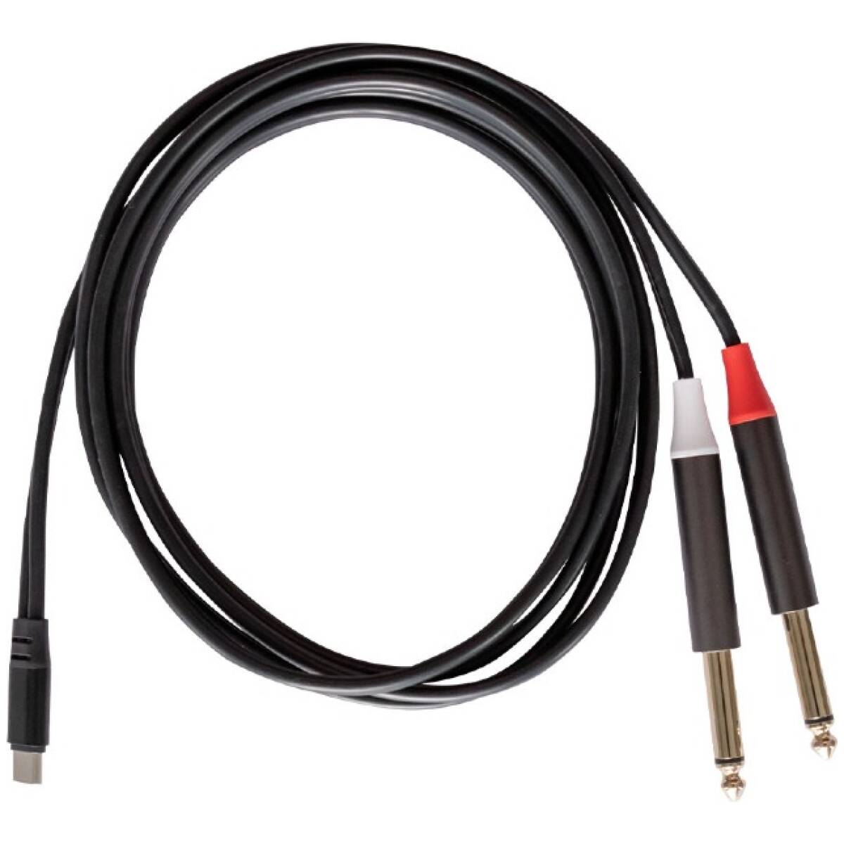 RubiQube TCDMJ Type C To Dual 6.3mm Mono Jack 1.8m - Image 2