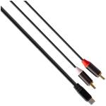 RubiQube TCDRC Type C To Dual RCA 1.8m