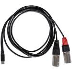 rubiQube TCDXL Type C to dual XLR male 1.8m - Image 2