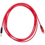 RubiQube TCMIJR Type C To Mini Jack Red 1.8m - Image 2