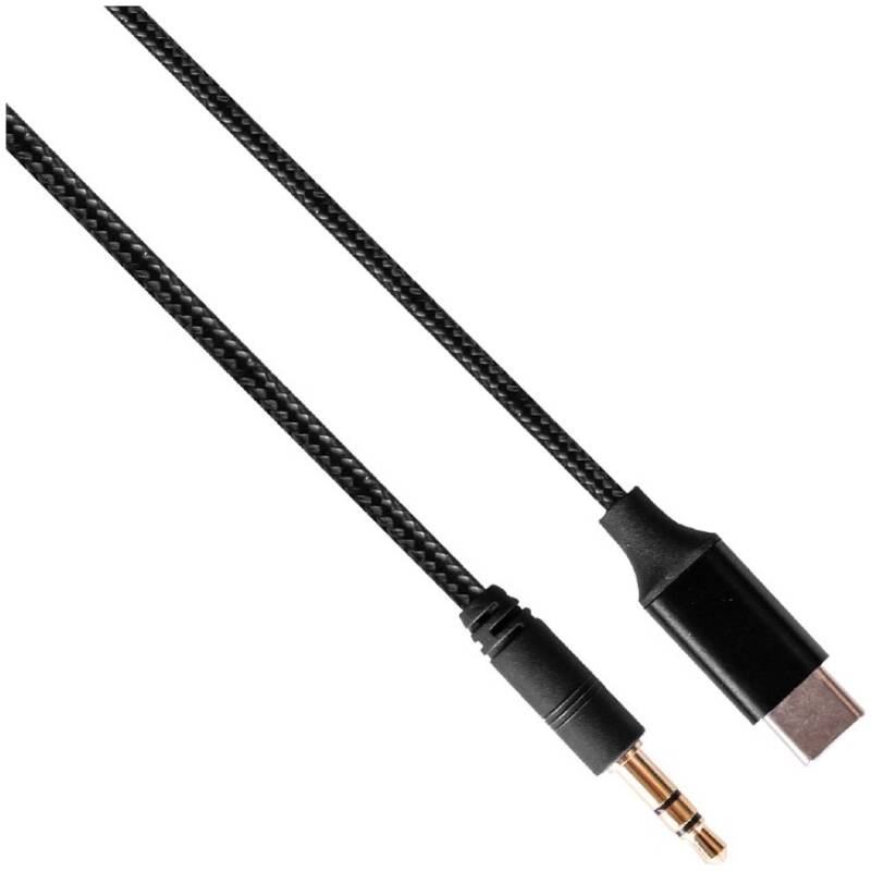 RubiQube TCMIJB Type C To Mini Jack Black 1.8m