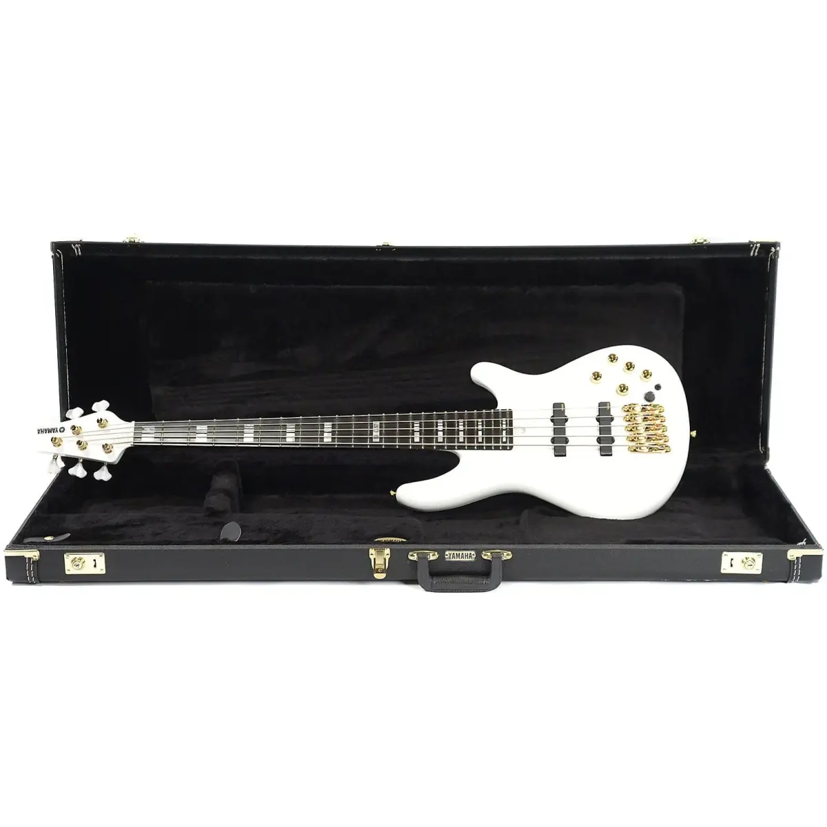 Yamaha BBNE2 White Bass Guitar (With Case)