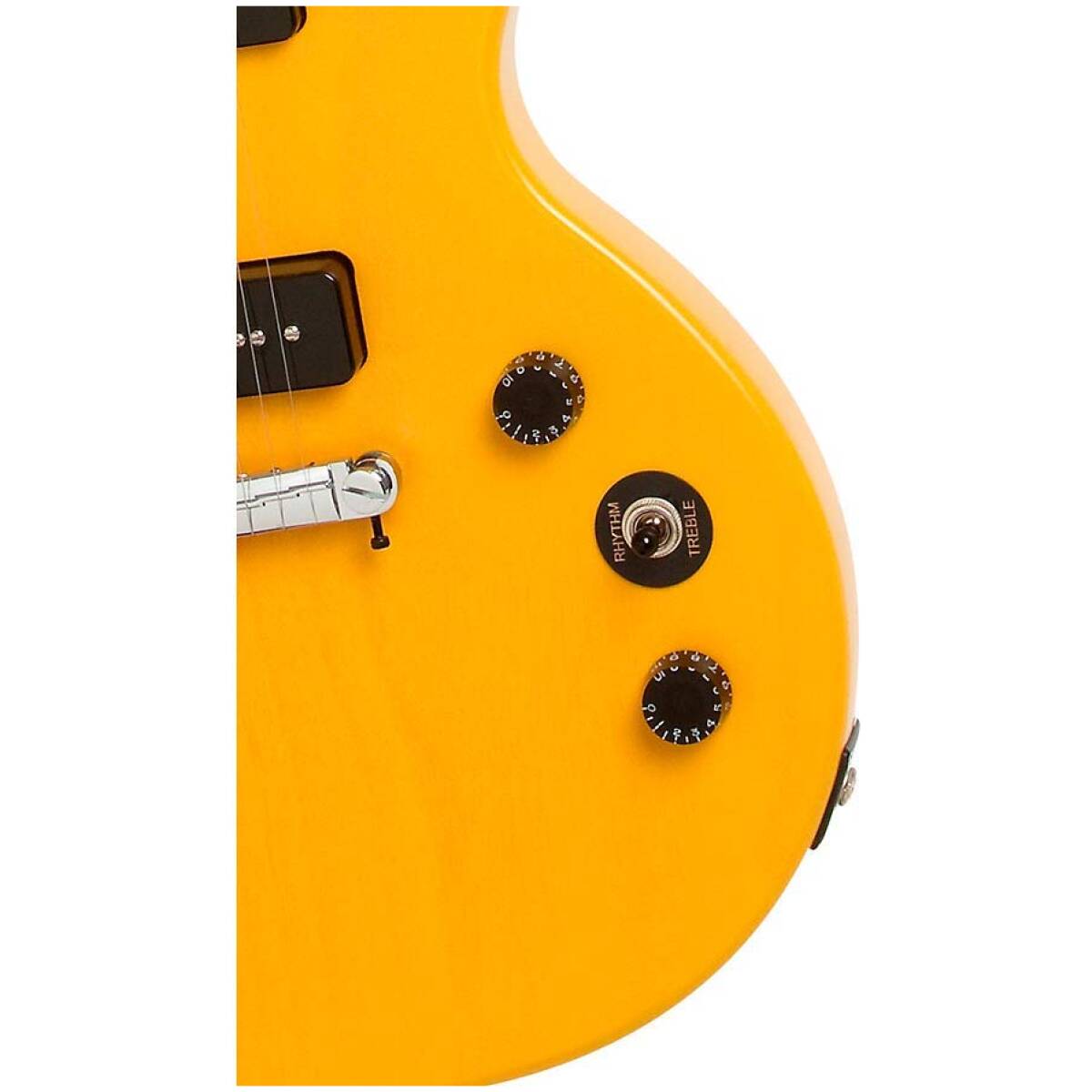 Epiphone EGS9-WT - LTD ED Special I P90 Worn TV Yellow - Image 3