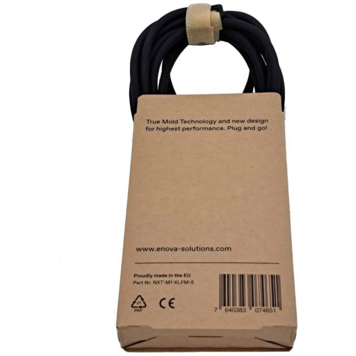 NXT-M1-XLFM-5m EnovaNxt Microphone Cable 3 pin XLR M To XLR F - Image 5