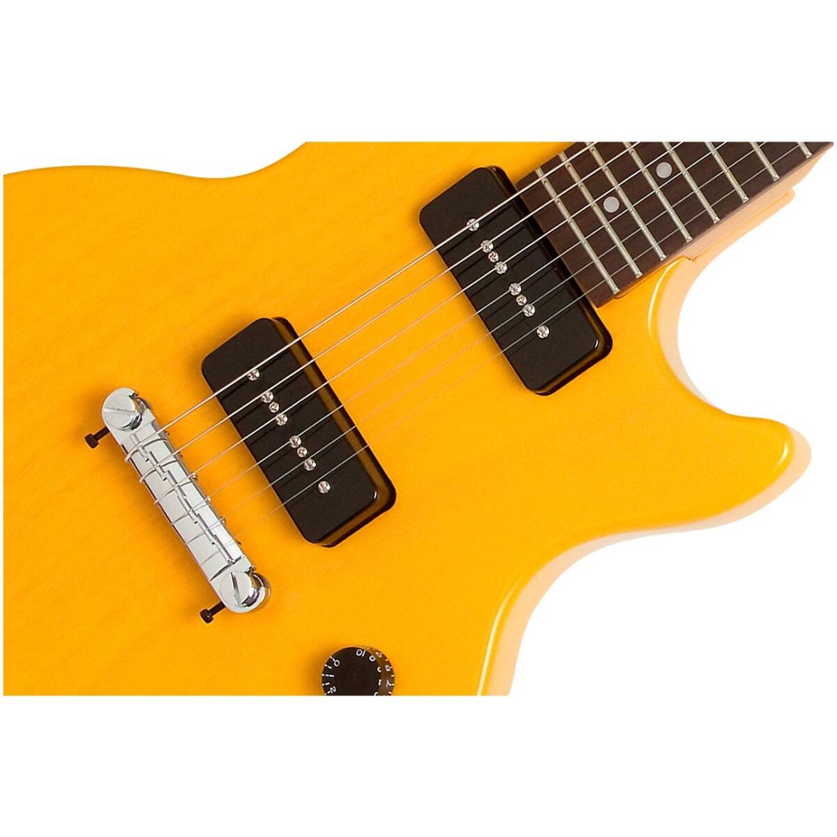 Epiphone EGS9-WT - LTD ED Special I P90 Worn TV Yellow - Image 4