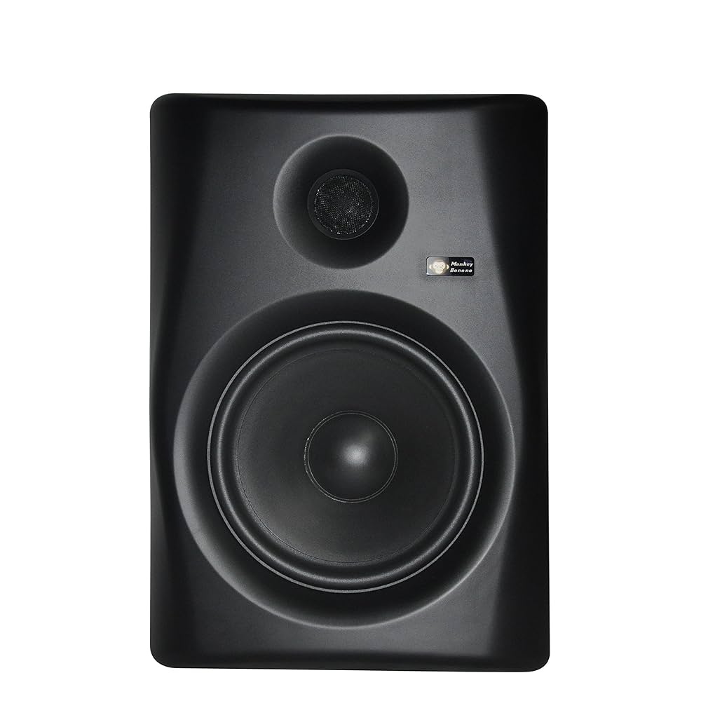 81AN1XRgQaL._UF1000,1000_QL80_ Monkey Banana Gibbon8 Black - Active Studio Monitor - Image 1