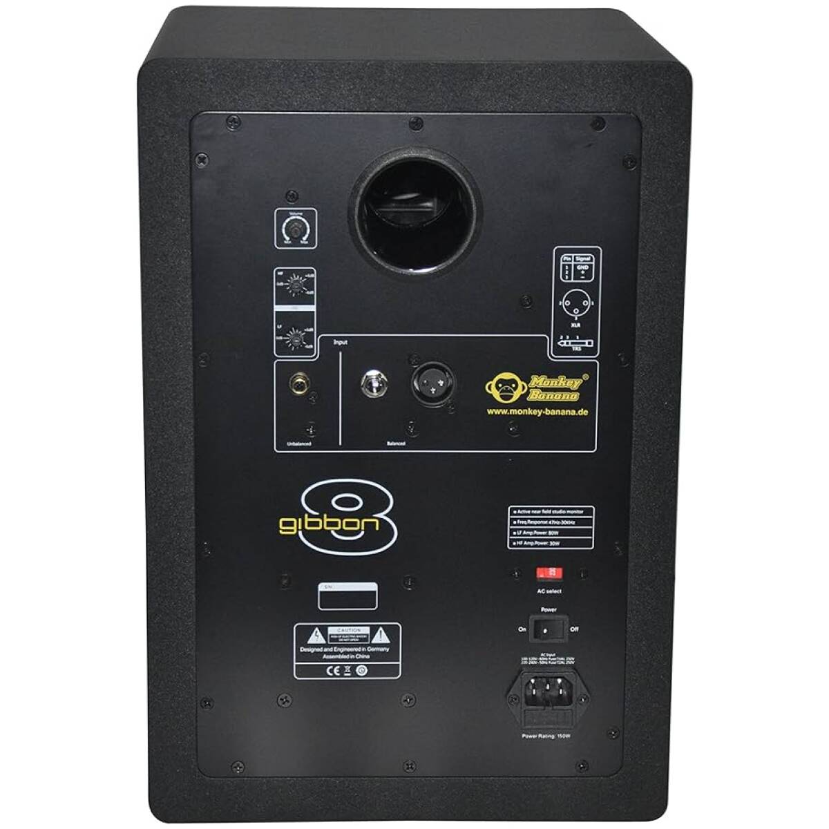 Monkey Banana Gibbon8 Black - Active Studio Monitor - Image 2