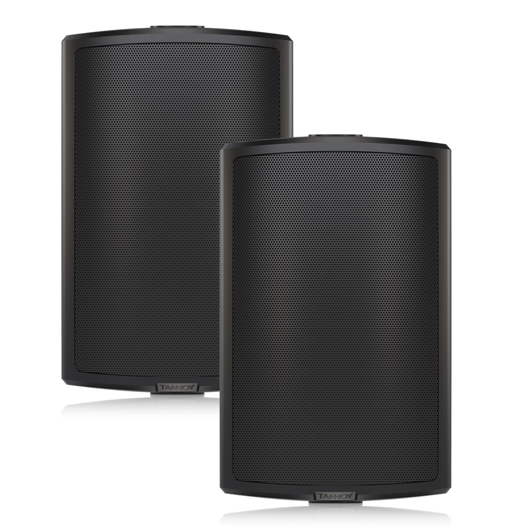 AMS-6DC-6-Black-Surface-Mount-Speaker-Pair-Pair- Tannoy AMS-6DC 6" Black Surface Mount Speakers(Pair) - Image 1