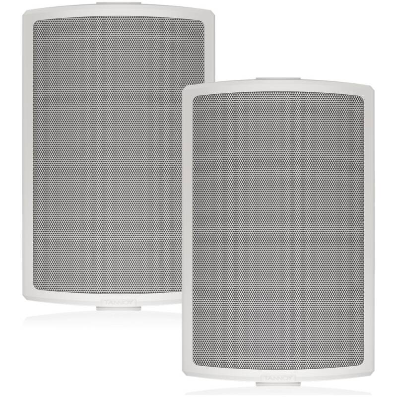 AMS-6DC-WH 6" White Surface-Mount Speaker (Pair)
