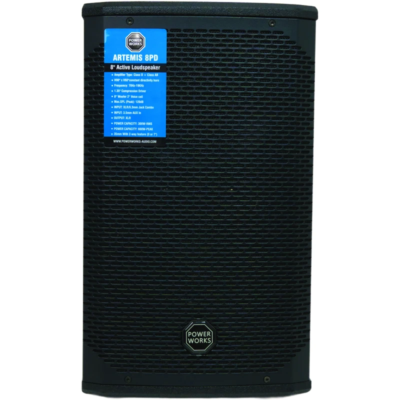 PowerWorks ARTEMIS 8PD Active Speaker With DSP