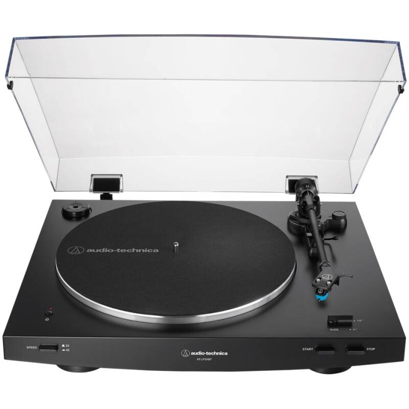 Audio-Technica AT-LP3XBTBK Black Turntable (Wireless & Analog)