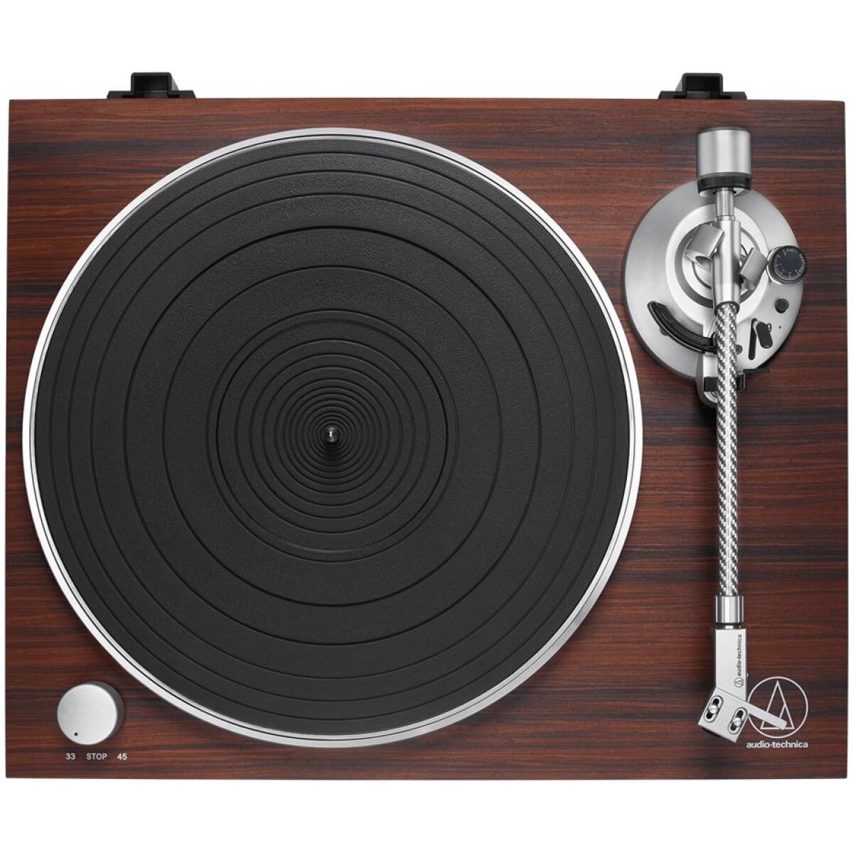 Audio-Technica AT-LPW50BTRW Bluetooth Manual Belt-Drive Turntable - Image 3