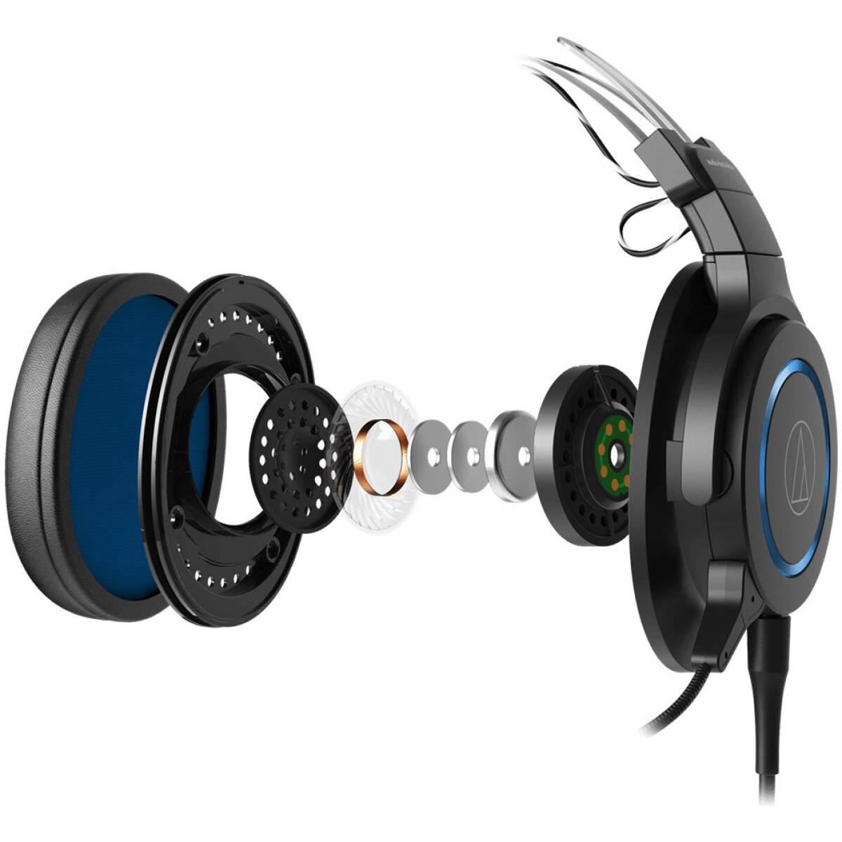 AUDIO-TECHNICA ATH-G1 Premium Wired Gaming Headset - Image 5