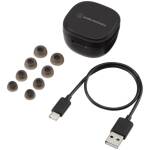 Audio-Technica ATH-SQ1TW-BK Wireless Earbuds Licorice - Image 6