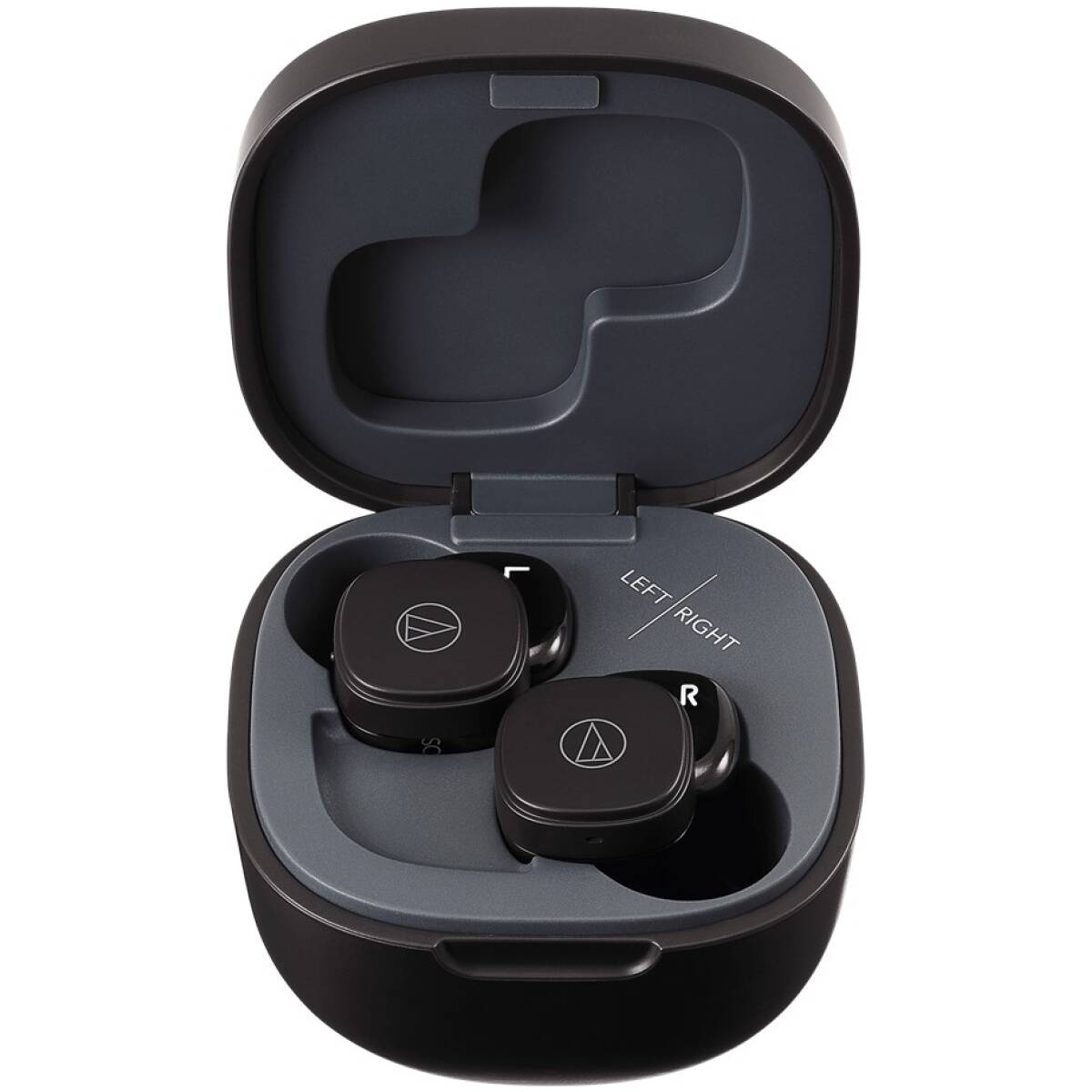Audio-Technica ATH-SQ1TW-BK Wireless Earbuds Licorice - Image 4