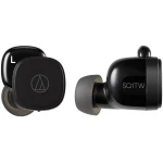 Audio-Technica ATH-SQ1TW-BK Wireless Earbuds Licorice