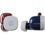 Audio-Technica ATH-SQ1TW-NRD Popsicle Wireless Earbuds