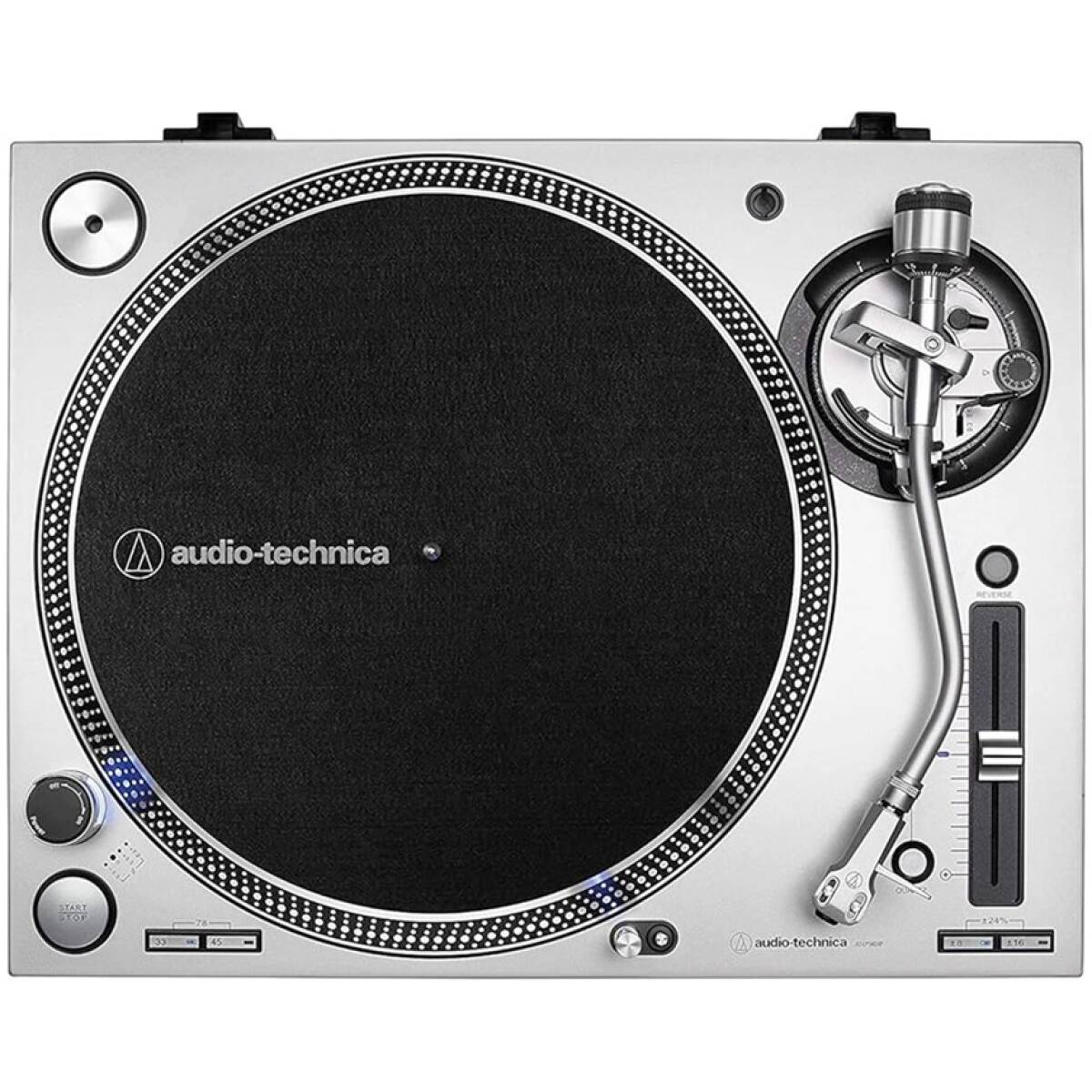 Audio-Technica AT-LP140XPSVE Silver Pro Direct Drive Turntable - Image 4