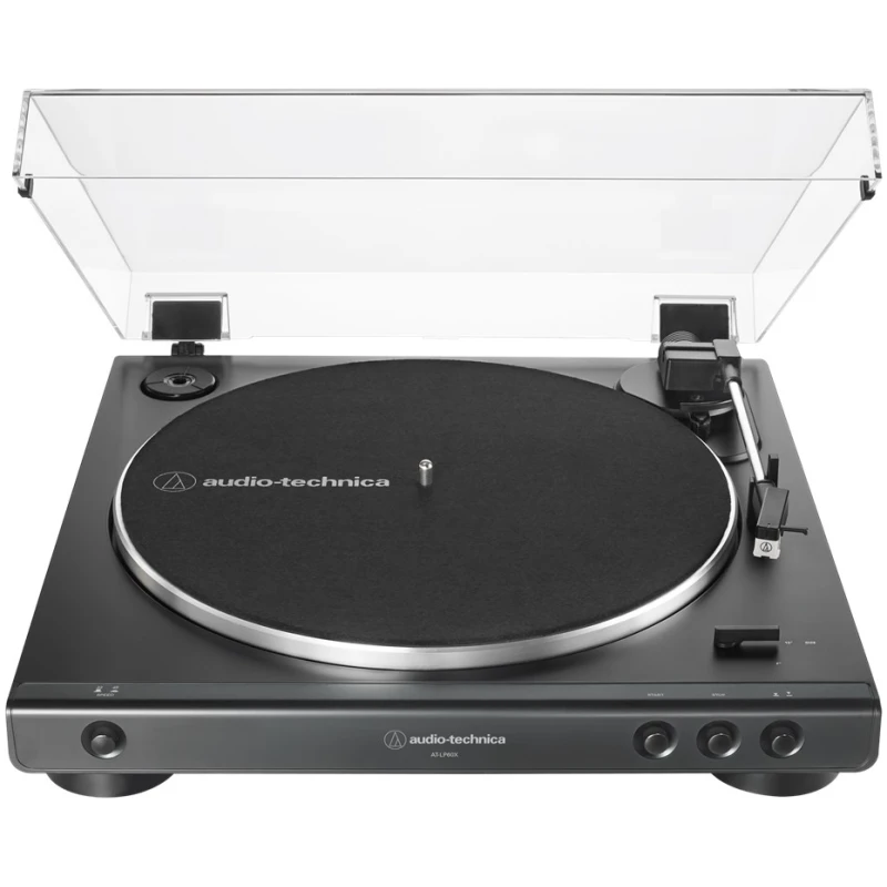 Audio-Technica AT-LP60XBK Fully Automatic Belt-Drive Turntable