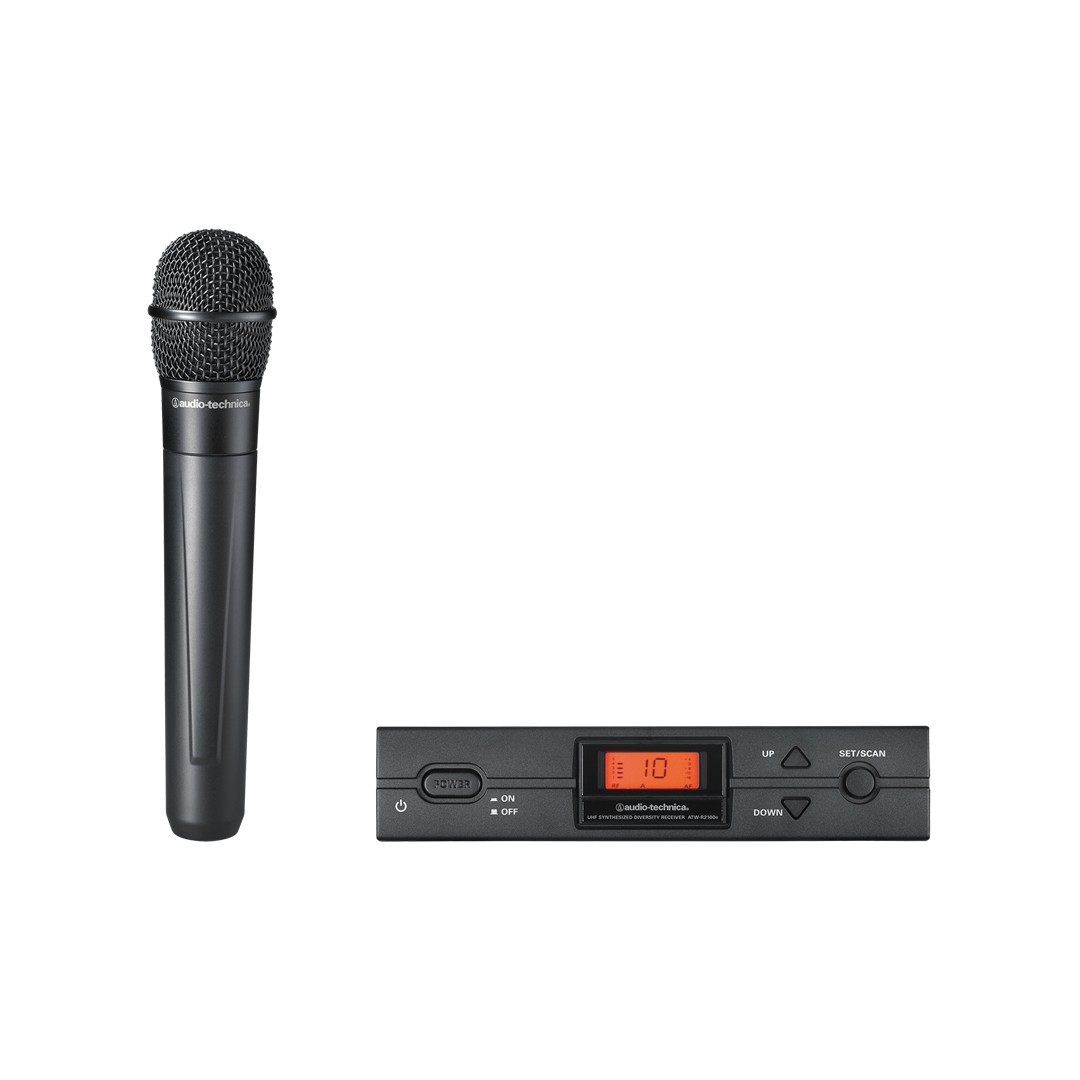 Audio-Technica-ATW-2120CDEU-2000-Series-Handheld-System-Front- Audio-Technica ATW-2120CDEU 2000 Series Handheld System - Image 1