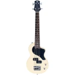 CARRY-ON-ST-BASS-VW MINI BASS GUITAR VINTAGE WHITE