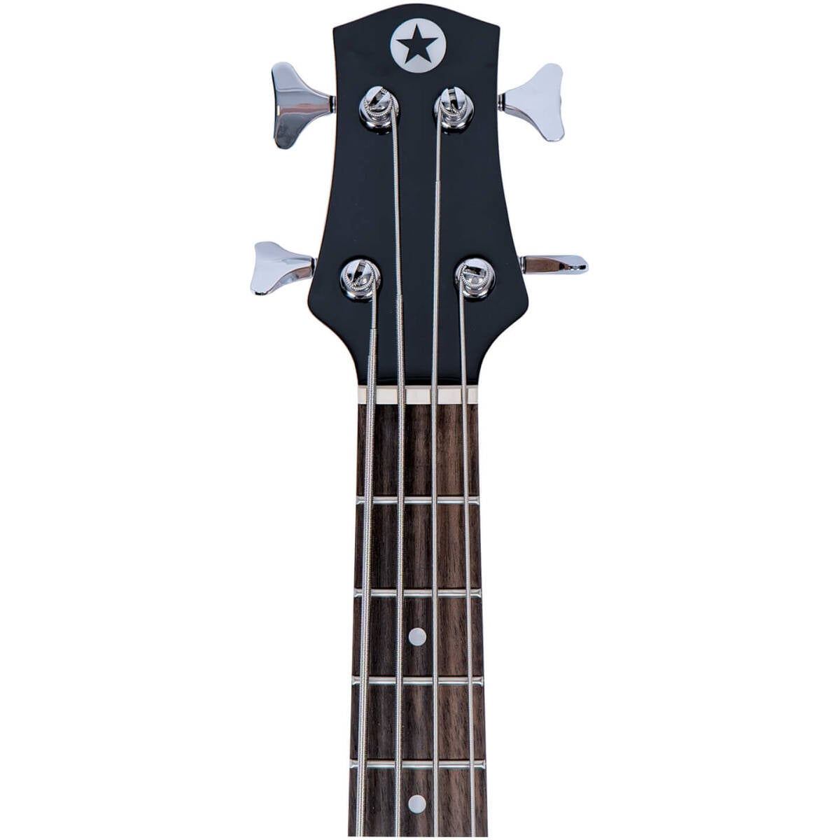 CARRY-ON-ST-BASS-VW MINI BASS GUITAR VINTAGE WHITE - Image 5