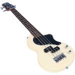 CARRY-ON-ST-BASS-VW MINI BASS GUITAR VINTAGE WHITE - Image 2