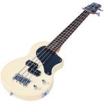 CARRY-ON-ST-BASS-VW MINI BASS GUITAR VINTAGE WHITE - Image 3