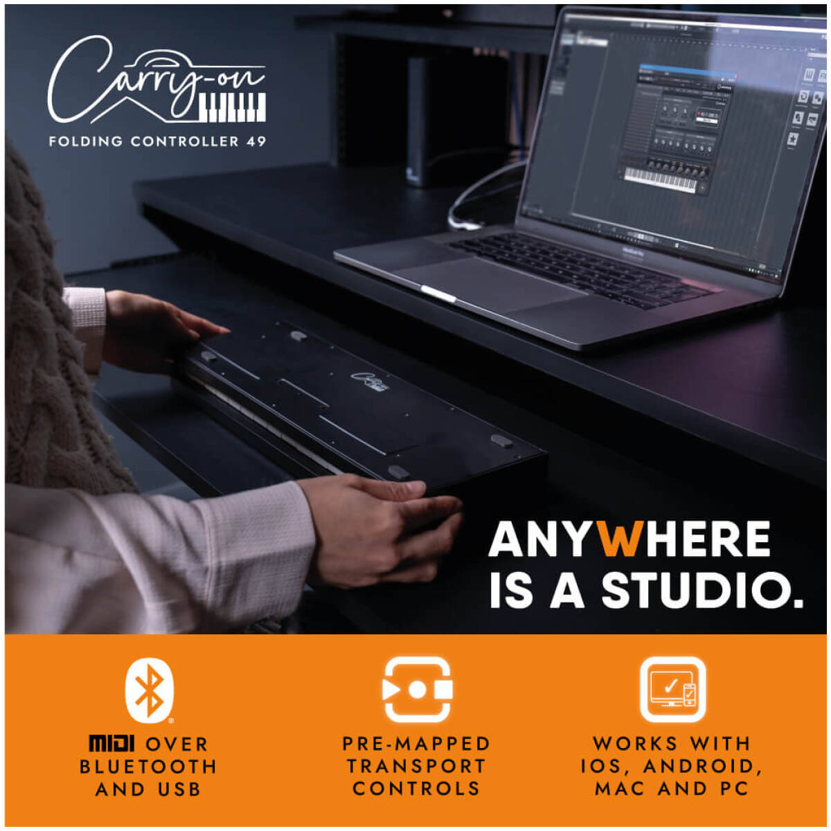 CARRY-ON-FC49 49-key Folding Controller - Image 5