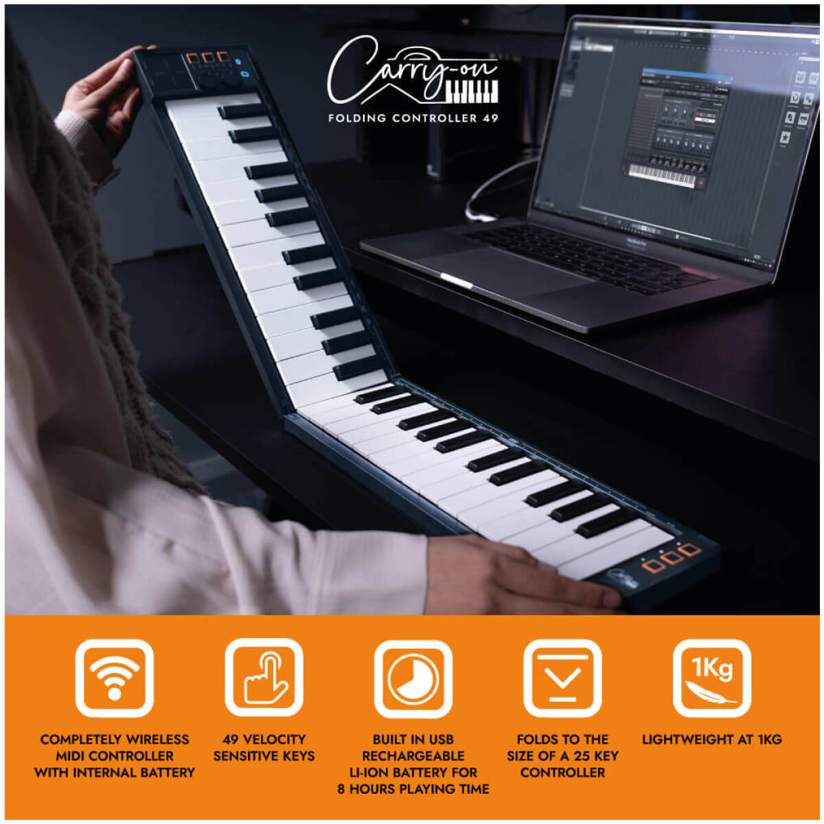 CARRY-ON-FC49 49-key Folding Controller - Image 3