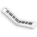 CARRY-ON-FP49 Key Folding Piano White