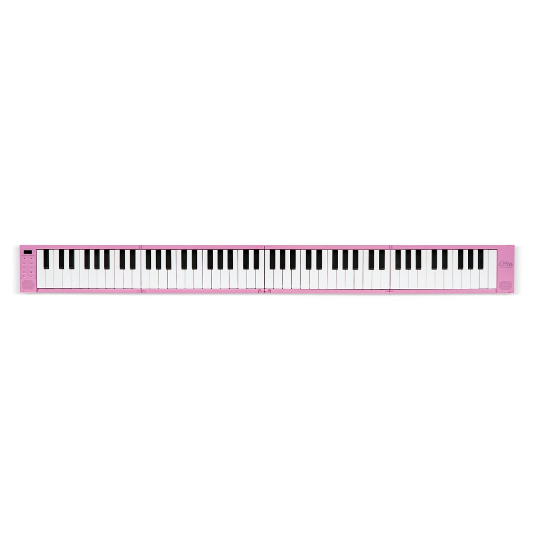 CARRY-ON-FP88-PK-88-Key-Folding-Piano-Pink-Top CARRY-ON-FP88-PK 88 Key Folding Piano Pink - Image 1