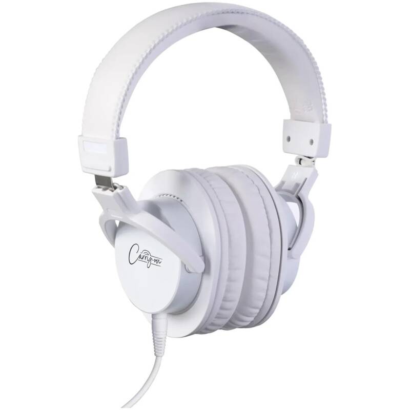 CARRY-ON-SH100WT Folding Studio Headphones White