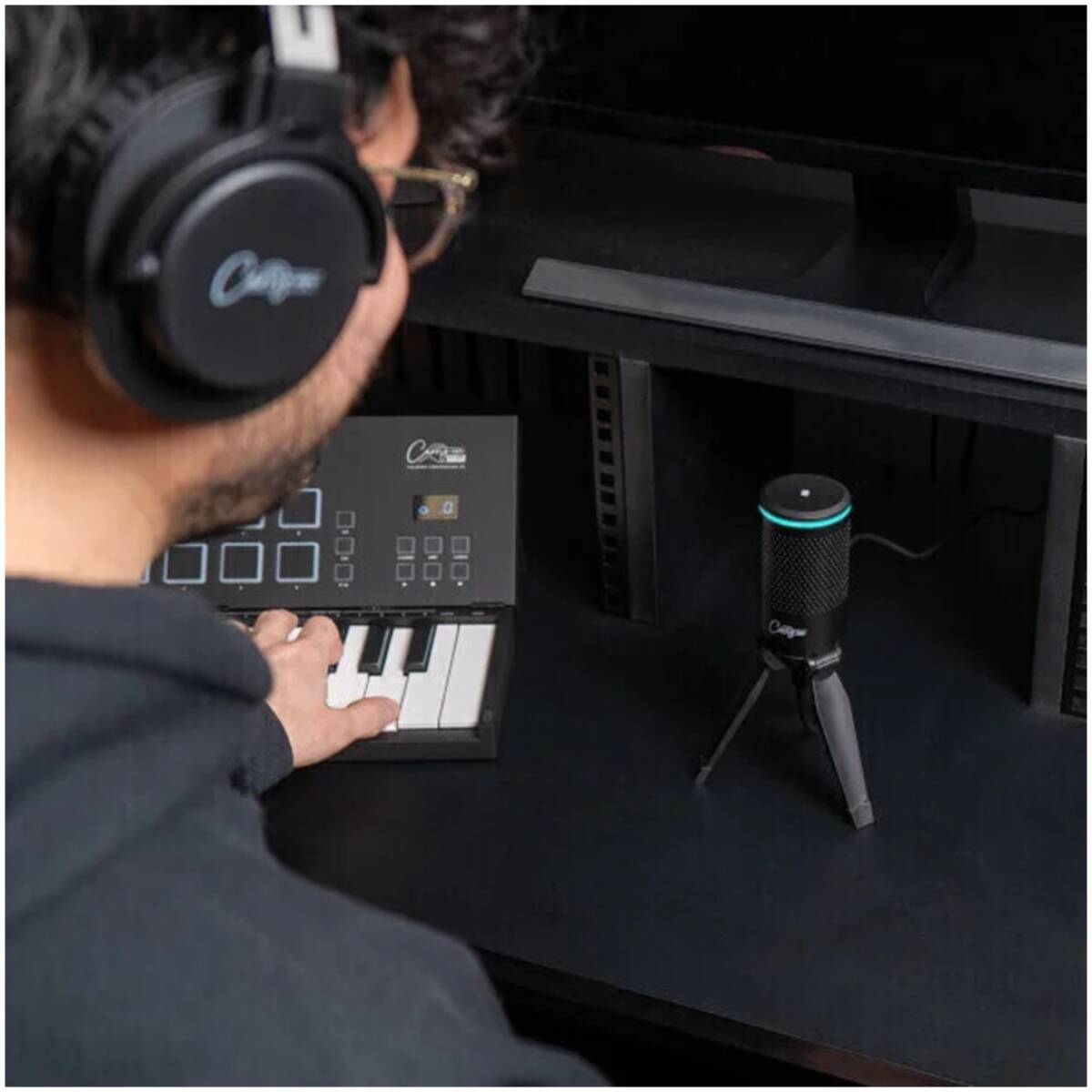 CARRY-ON-TFUSBMIC-BK Foldable USB Mic Black - Image 6