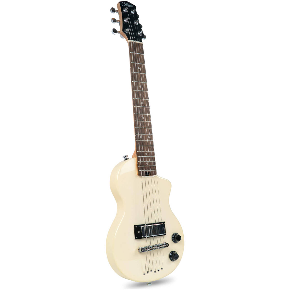 CARRY-ON-ST-VW MINI GUITAR VINTAGE WHITE - Image 4