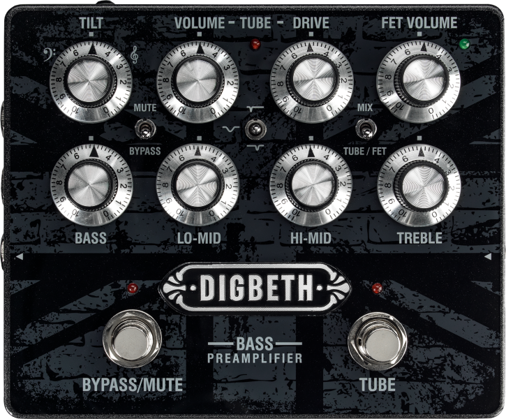 DB-PRE_Main Laney Digbeth DB-Pre Bass Preamp Pedal - Image 1