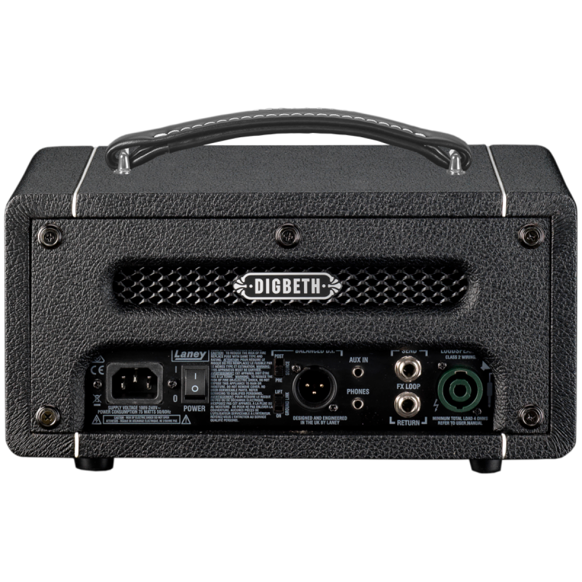 Laney DIGBETH Series DB200H - Bass Amplifier Head - Image 3