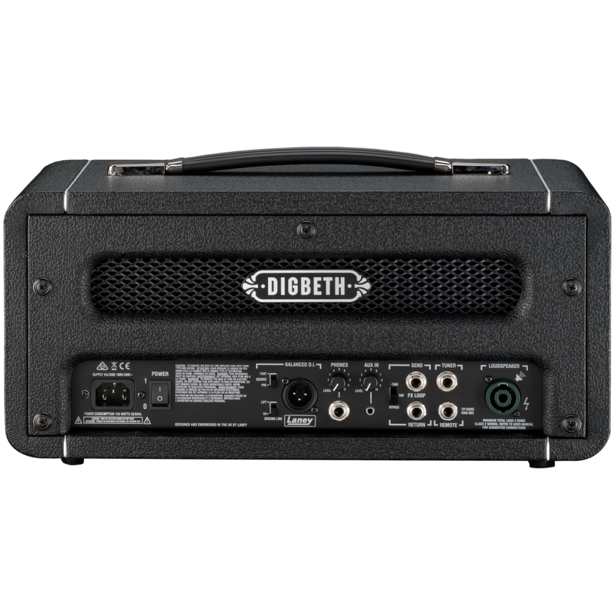 Laney DIGBETH Series DB500H - Bass Amplifier Head - Image 3