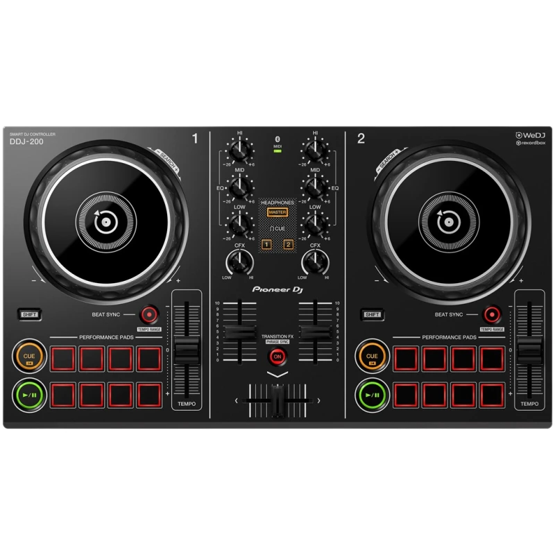 Pioneer DJ DDJ-200 2-channel Smart DJ Controller