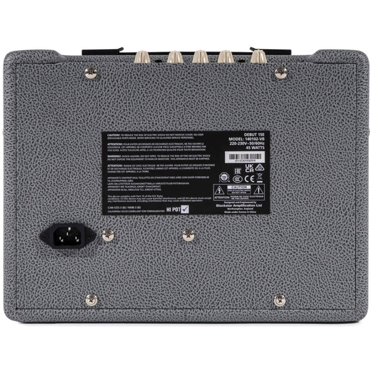 Blackstar DEBUT-15E-BG Branco Grey Guitar Amplifier - Image 5