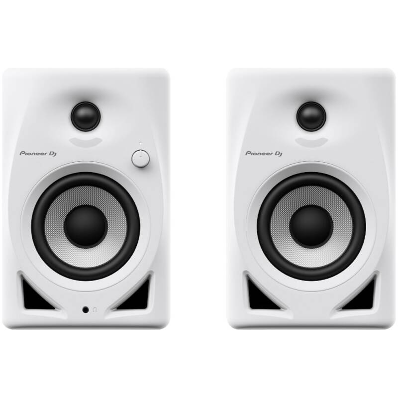Pioneer DJ DM-40D-W 4” Desktop Monitor System White (Pair)