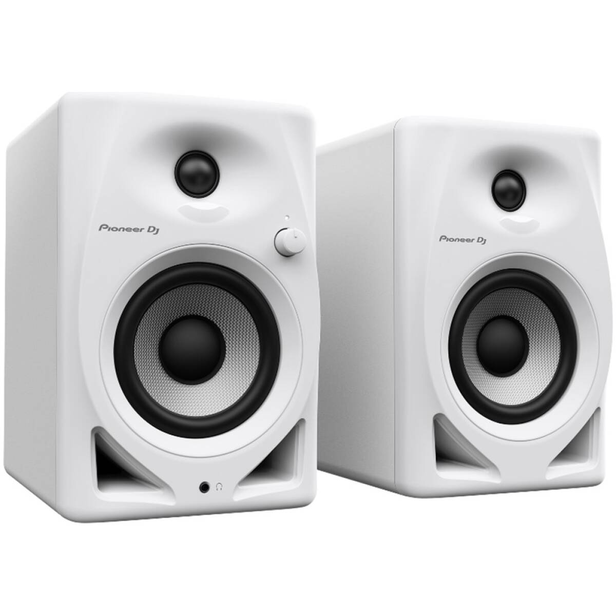 Pioneer DJ DM-40D-W 4” Desktop Monitor System White (Pair) - Image 2