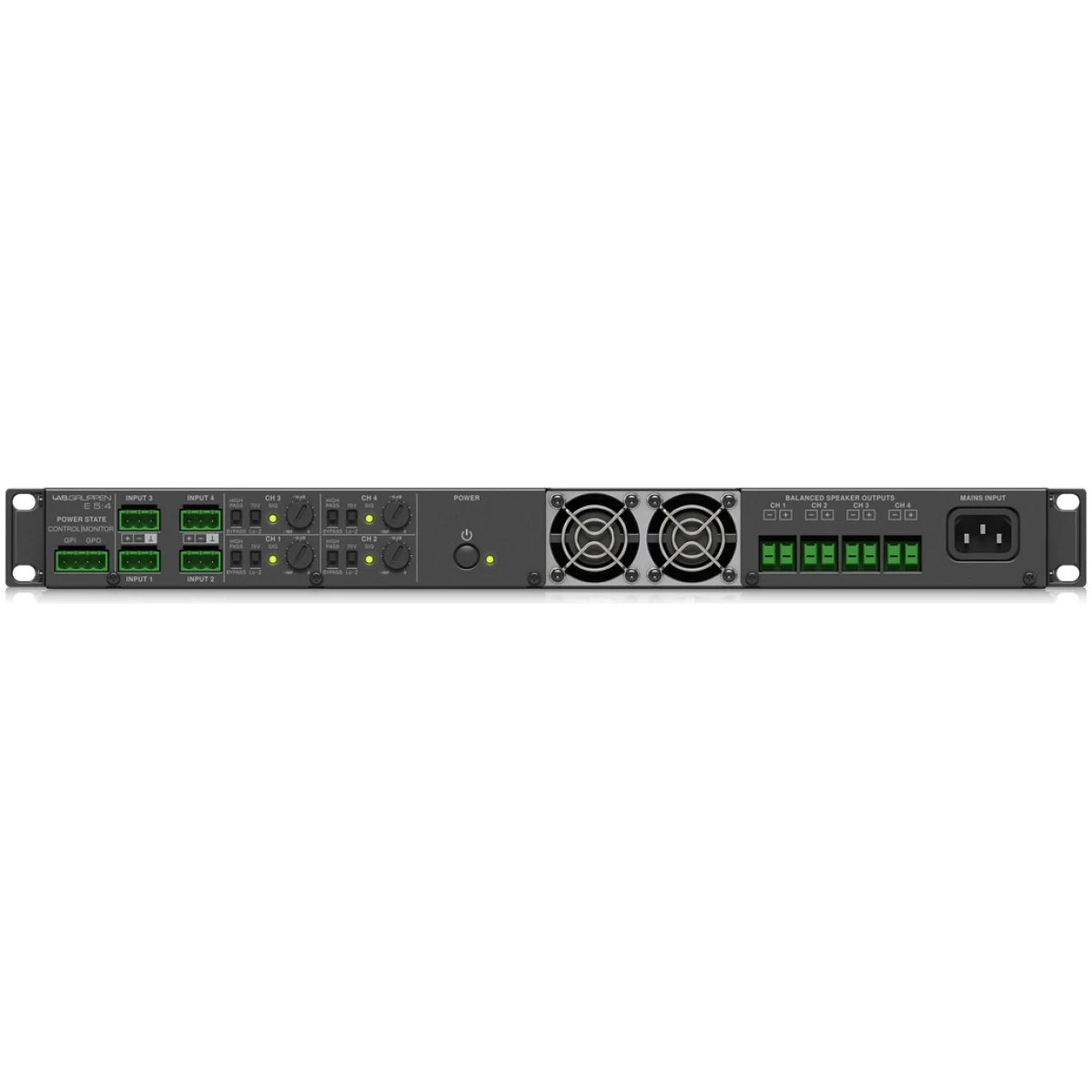 Lab Gruppen E5:4 500 Watt Amplifier - Image 6