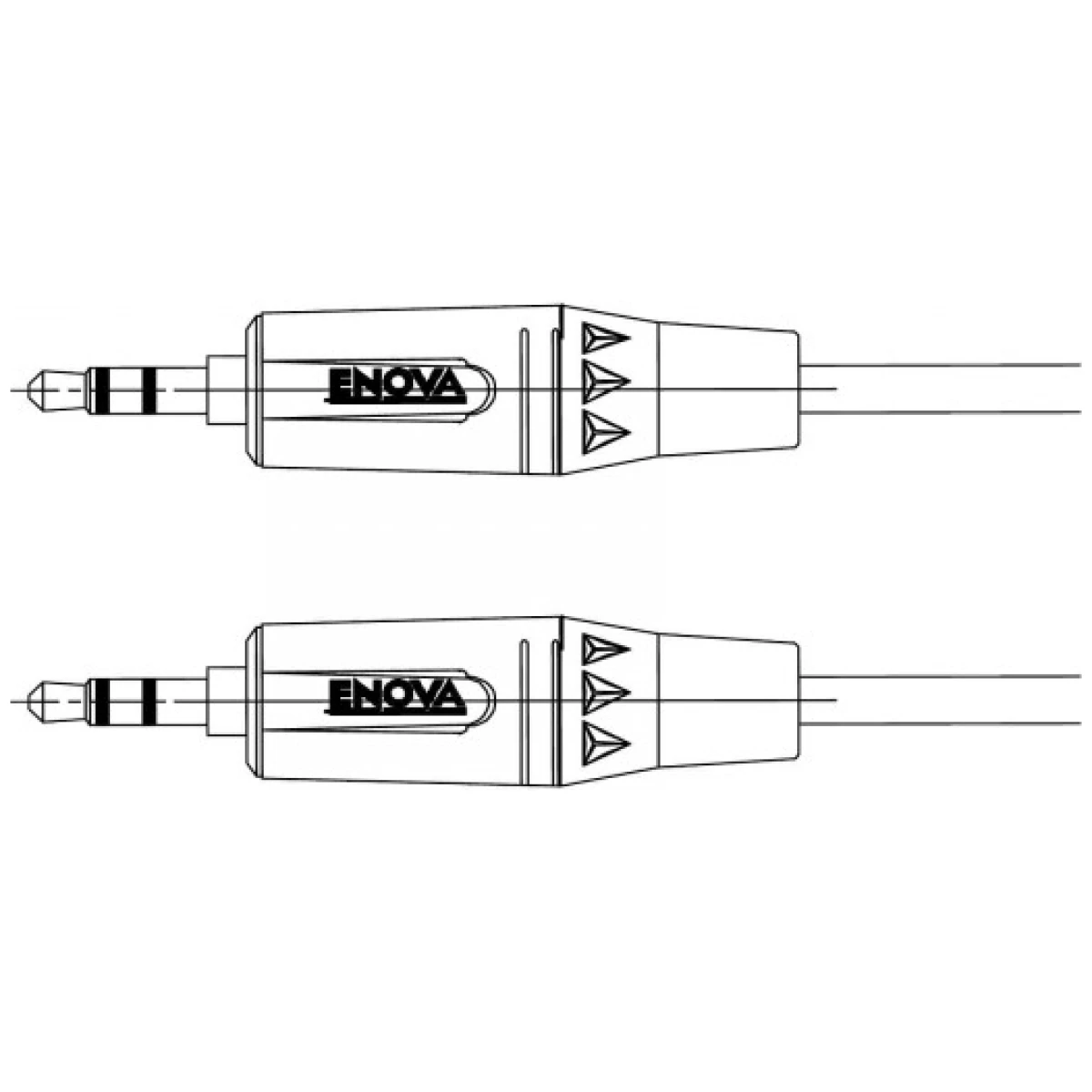 Enova EC-A2-PSMM3-1 - 1m 3.5mm Mini Jack Cable;3 Pole Stereo - Image 3