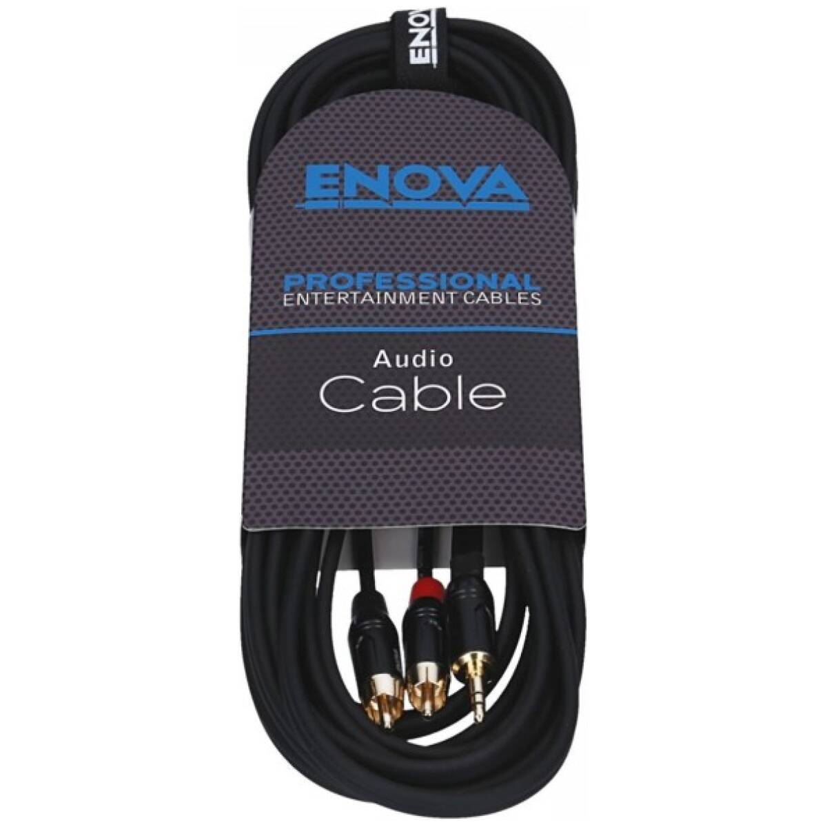 Enova EC-A3-PSMCLM-1 - 1m 3.5mm mini jack RCA Male Adapter Cable - Image 3