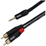 EC-A3-PSMCLM-6 - 6m 3.5mm mini jack RCA male Adapter cable - Image 2
