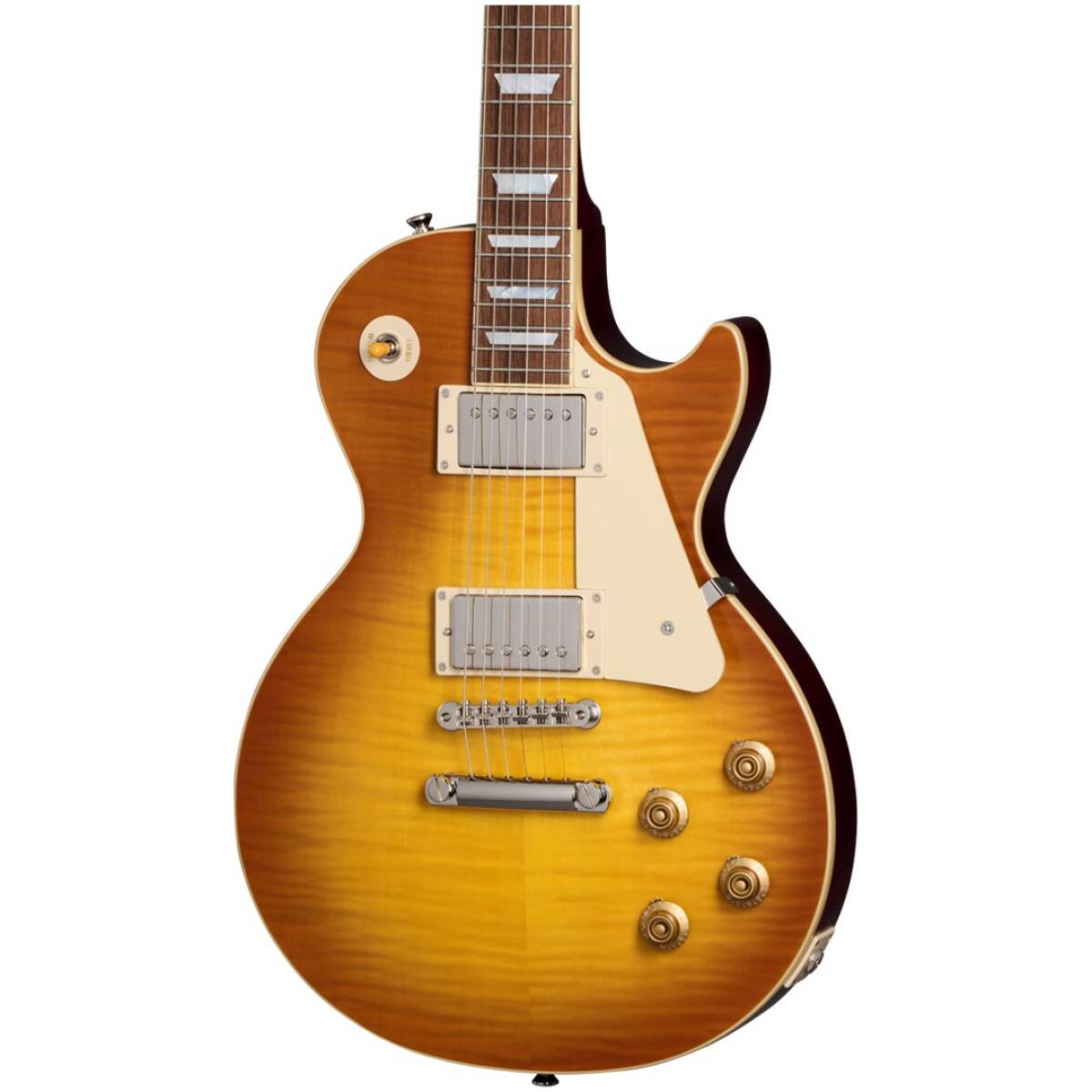 Epiphone ECLPS59-ITV 1959 Les Paul Std Iced Tea Burst+Case - Image 2