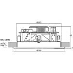 Monacor EDL-62HQ PA Hi-Fi Wall And Ceiling Speaker - Image 4